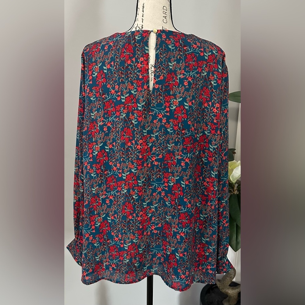 Ava & Viv Teal Blouse ♥️♥️ - Picture 5 of 13